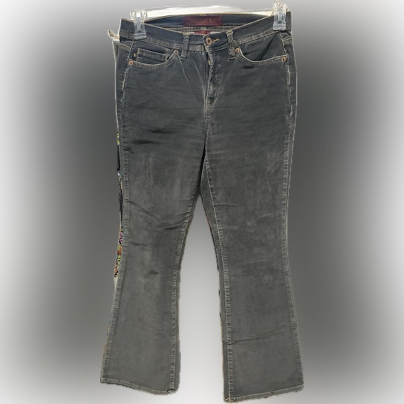 jeanstar Pants - JEANSTAR Green Corduroy Boot Cut Pants Size 8P